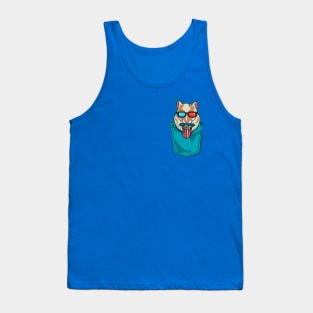 Hamster in My Pocket: Movie Night Delight Tank Top